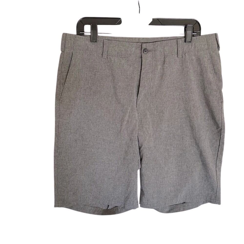 Ben Hogan Men's Gray Performance‎ Golf Shorts Size 36 Chino Style